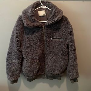 Aritzia- Wilfred Free Teddy jacket